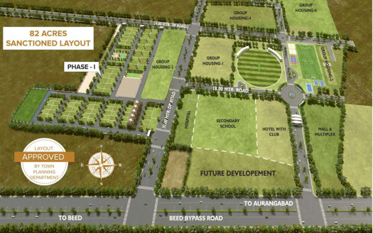 Divine City – 1, 2 and 3 BHK Apartments in Aurangabad