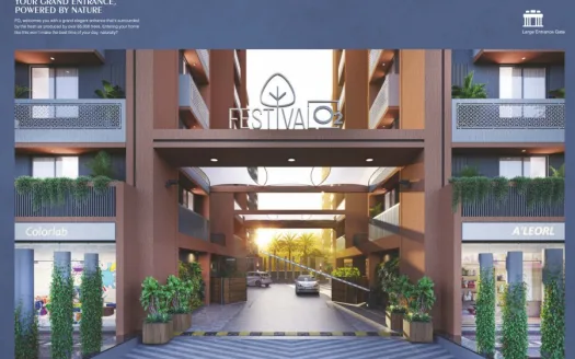 Festival O2 – 3 BHK Apartment in Ahmedabad