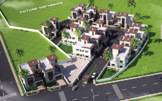 Fortune Om Awaas – 3 BHK Villa in Bhubaneswar