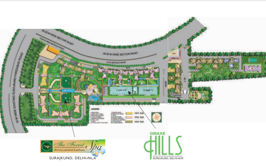 Omaxe Hills II – 3 BHK Apartment in Faridabad