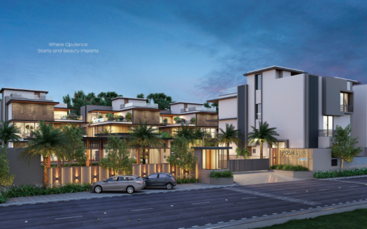 Posh Ville – 4 BHK Villa in Gandhinagar