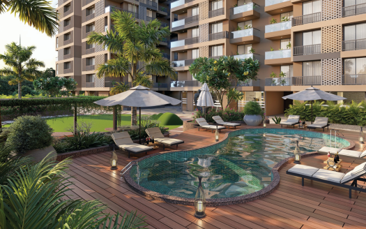 Pramukh Pearl – 3 BHK Apartment in Gandhinagar