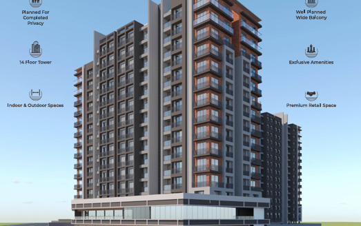 Sahjanand Luxuria – 2 and 3 BHK Apartments in Surat