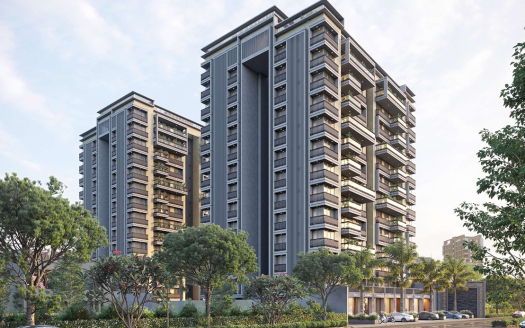 Shikshapatri Sky View – 3 BHK Apartment in Ahmedabad