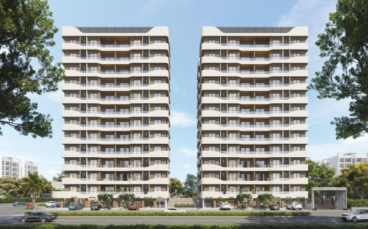 Shree Infra Sky Elanza – 3 and 4 BHK Apartments in Surat