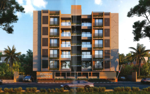 Shugan Pushkar Status – 3 BHK Apartment in Ahmedabad