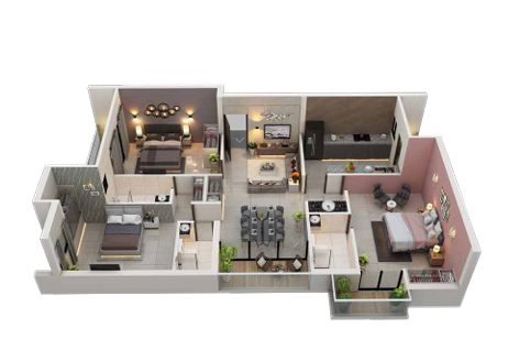 Shuvam Meadows – 3 and 3.5 BHK Apartments in Bhubaneswar