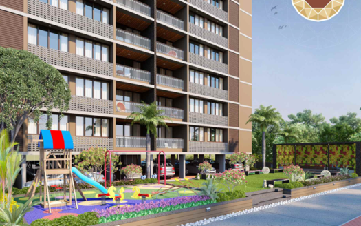 Shyam Brown Stone – 4 BHK Apartment in Ahmedabad