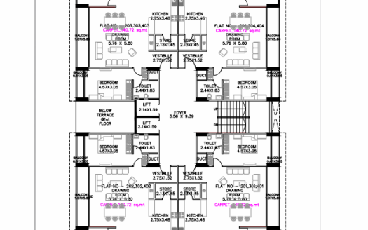 Siddharth Vrundavan Phase 1 – 4 BHK Apartment in Ahmedabad