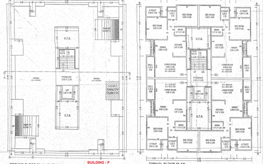 Vaghani P Building Green Valley Manglam Park – 2 BHK Apartment in Surat