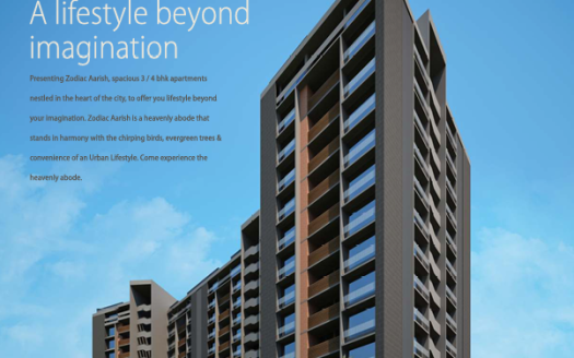Zodiac Aarish – 3 and 4 BHK Apartments in Ahmedabad