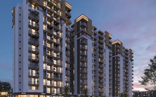 Pramukh SkyCity World – 2 and 3 BHK Apartments in Surat