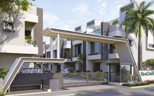Aawaass Strawberry – 4 BHK Villa in Gandhinagar