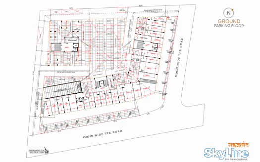 Akshar Sahjanand Skyline – 3 and 4 BHK Apartments in Gandhinagar