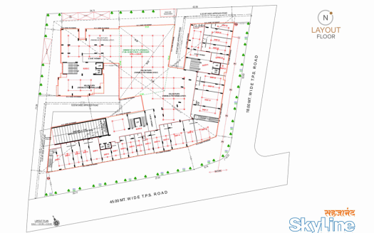 Akshar Sahjanand Skyline – 3 and 4 BHK Apartments in Gandhinagar