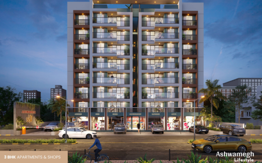 Ashwamegh Lifestyle – 3 BHK Apartment in Gandhinagar