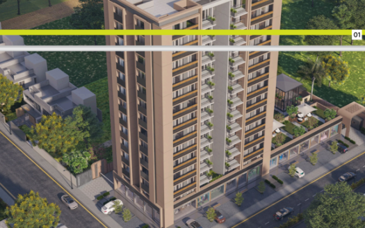 Ekta Pramukh 52 – 3 BHK Apartment and Penthouse in Gandhinagar