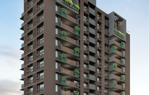 Kaavyaratna Antriksh – 3 and 4 BHK Apartments in Gandhinagar