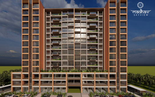 Madhav Skyview – 3 BHK Apartment in Gandhinagar