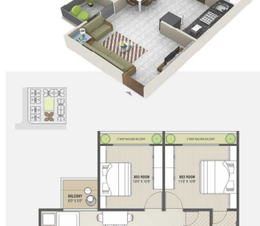 PSY Pramukh Elysium – 2 and 3 BHK Apartments in Gandhinagar