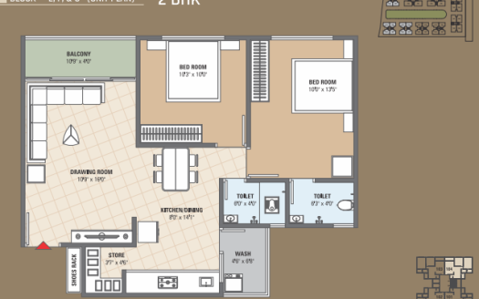 Raghuveer Riviera – 2 and 3 BHK Apartments in Gandhinagar