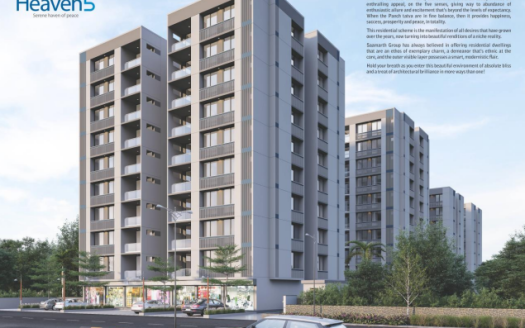 Saamarth Heaven 5 – 2 and 3 BHK Apartments in Gandhinagar