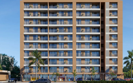 Shubh City Heights – 2 BHK Apartment in Gandhinagar