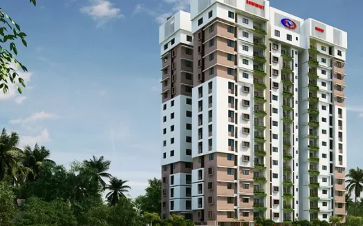 Confident White Berry – 2 and 3 BHK Apartment in Kochi