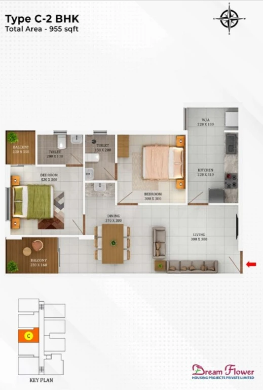 Dream Flower Velvetude 4 floor plan 03