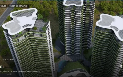 Evos Amani – 3 BHK Apartment in Bhubaneswar