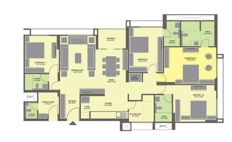 Goyal Riviera Springs Floor Plan 02