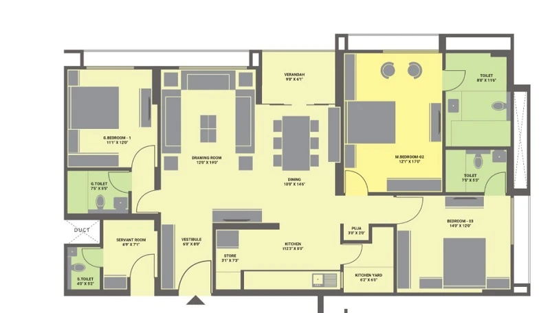 Goyal Riviera Springs Floor Plan 03