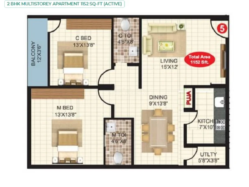 Happy Homes Live More floor 02