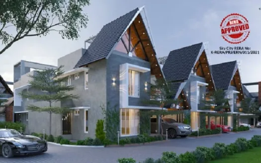 Indus Sky City Villas – 3 BHK Independent House and Villa in Kochi