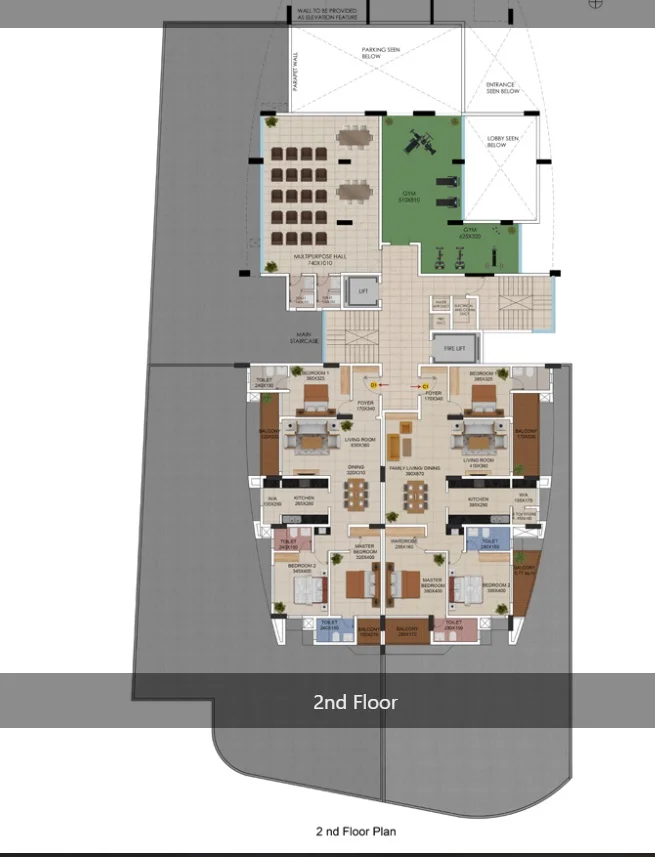 Kalyan Paramount flor plan 01