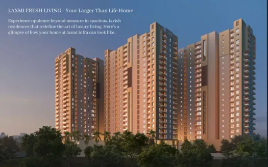 Laxmi Fresh Living – 2, 3 and 4 BHK Apartment in Bhubaneswar