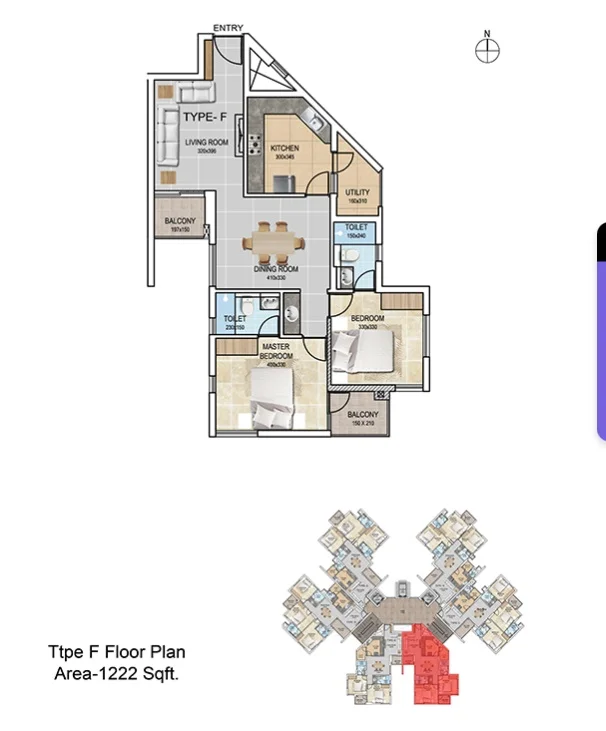 National Treedom Park Tower 2  flor plan 01