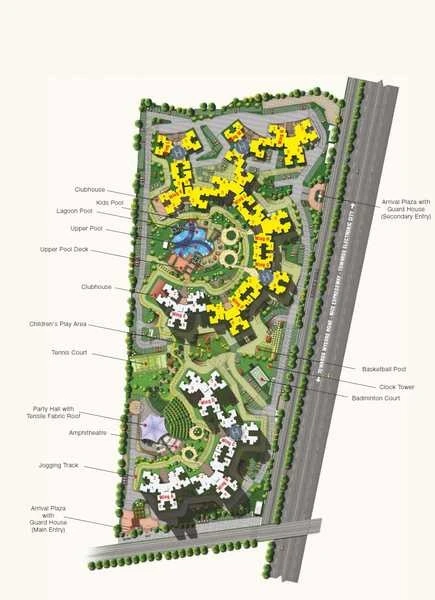 Purva Skycondos Series I FLOOR PLAN 01