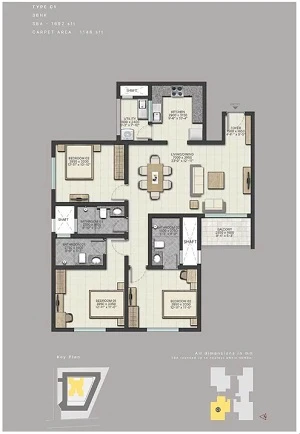Sobha Athena Floor Plan 03