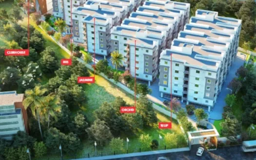 Tranquillo Aura – 2 BHK Apartment in Hyderabad