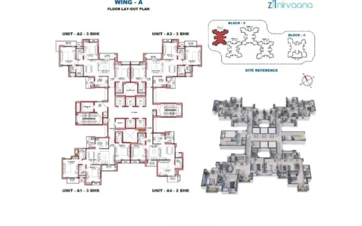 Z1 Nirvaana – 3 and 4 BHK Apartment in Bhubaneswar