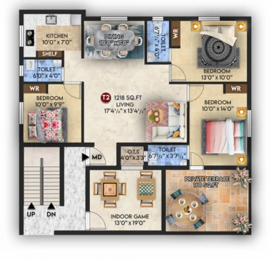 ATH Crystal Flor Plan 01