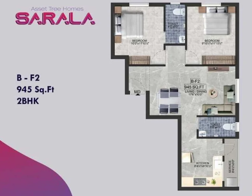 ATH Sarala Floor Plan 01