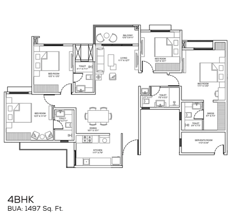 Aagaman floor plan 04