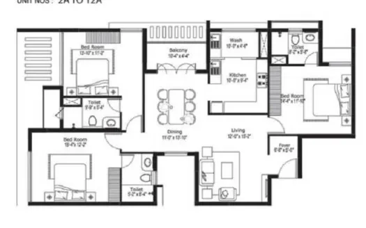 BBCL Vajra – 2 BHK Apartment in Chennai