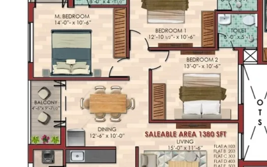 KCEE Aaradhyam – 2 and 3 BHK Apartments in Chennai