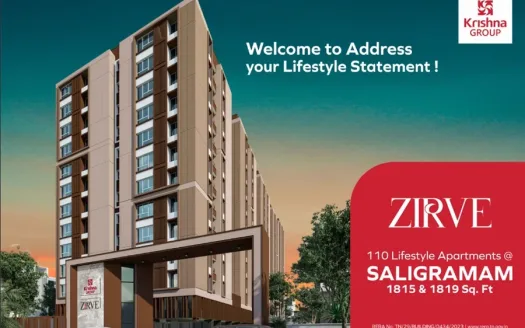 Krishna Zirve – 3 BHK Apartment in Chennai