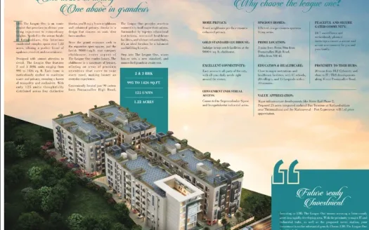 LML The League One – 2 BHK Apartment in Chennai