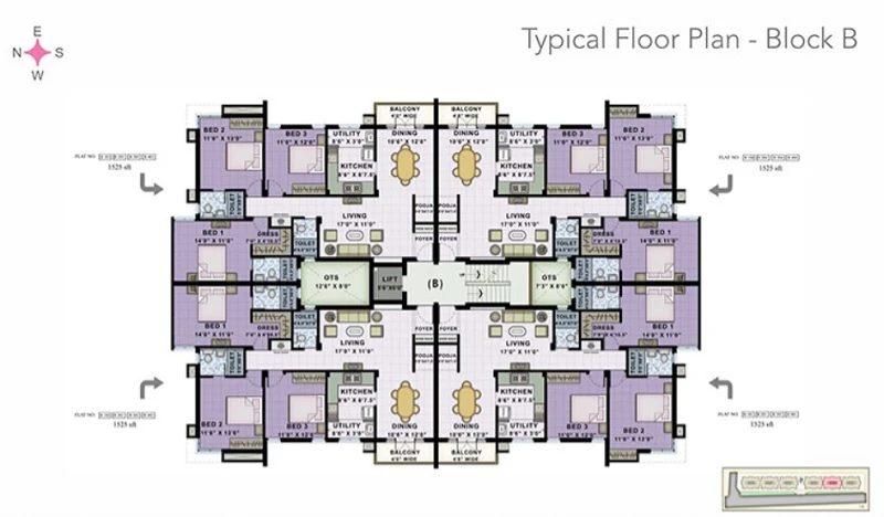 Landmark Geethanjali Floor Plan 01