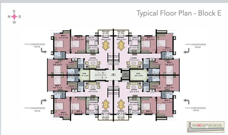 Landmark Geethanjali Floor Plan 02
